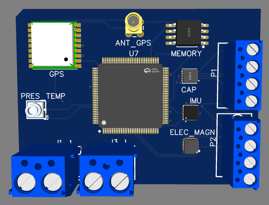 Main Board 3D Model